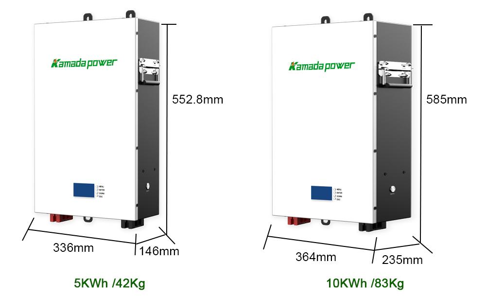 Kamada Power 5kWh Powerwall-batteri enkel versjon 03