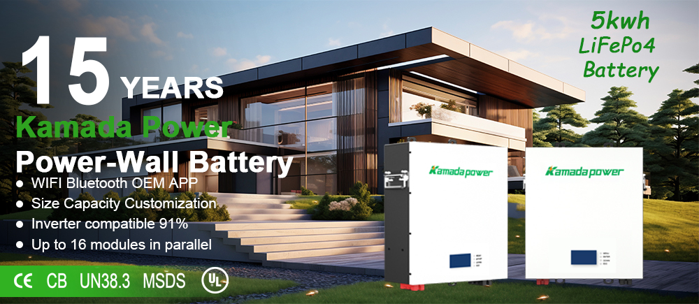 Kamada Power 5kWh 10kwh Powerwall Battery Simple Version 01