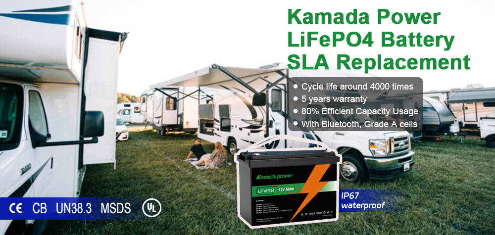 Kamada Power 12.8V 50Ah Lifepo4 Battery 0001