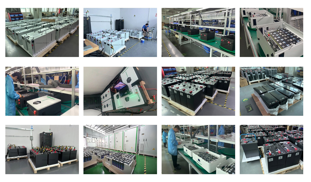 Kamada Power Lithium ion Battery Manufacturers Factory Show